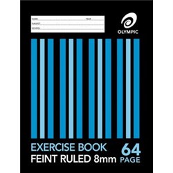 Olympic Stripe Exercise Books 9x7 64 page 8mm Ruled_2